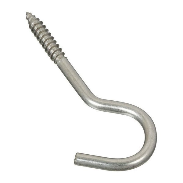 National Hardware Screw Hook Ss 1/4X4-1/4" N220-814